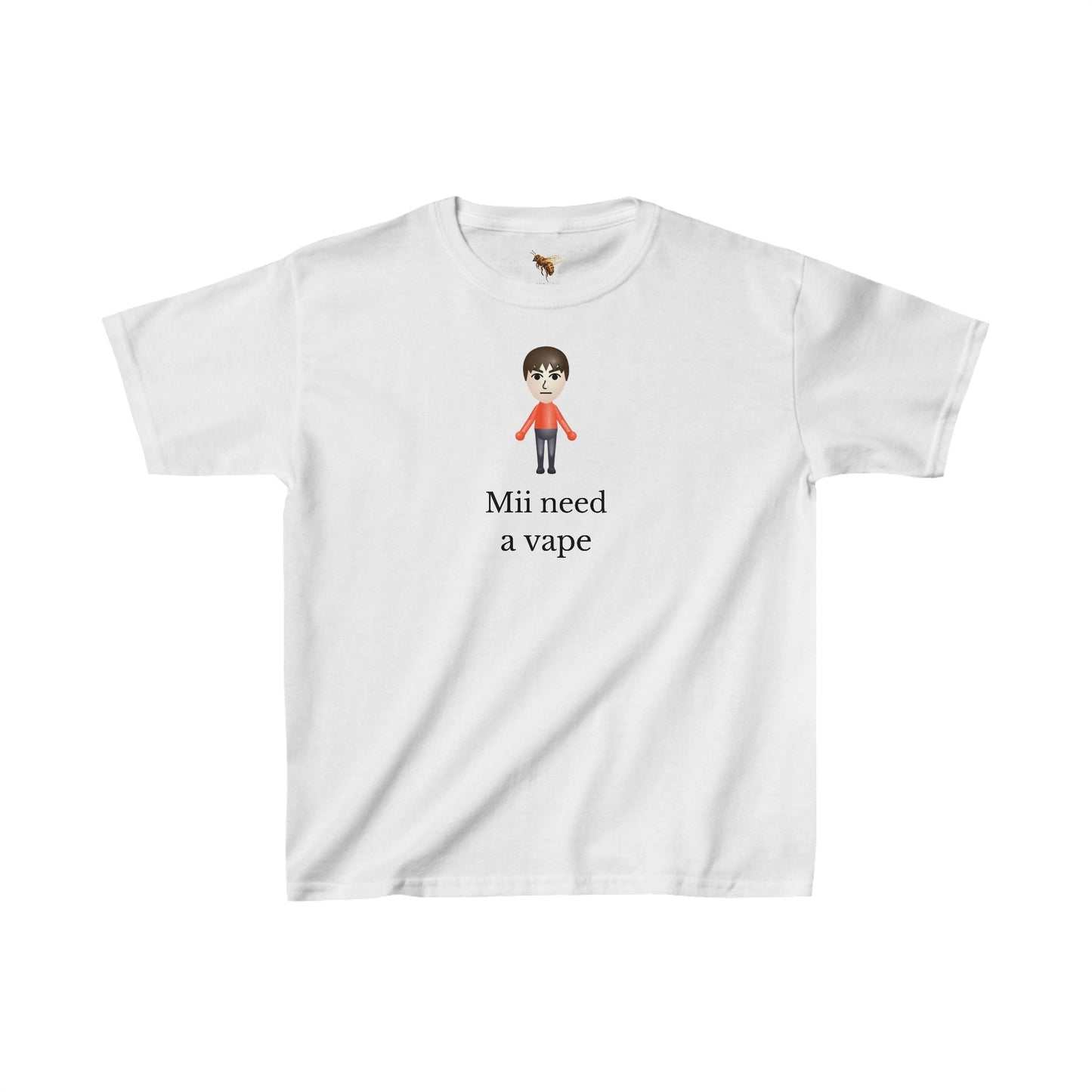 ‘Mii need a vape’ baby tee