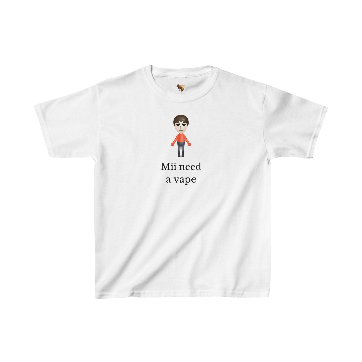 ‘Mii need a vape’ baby tee