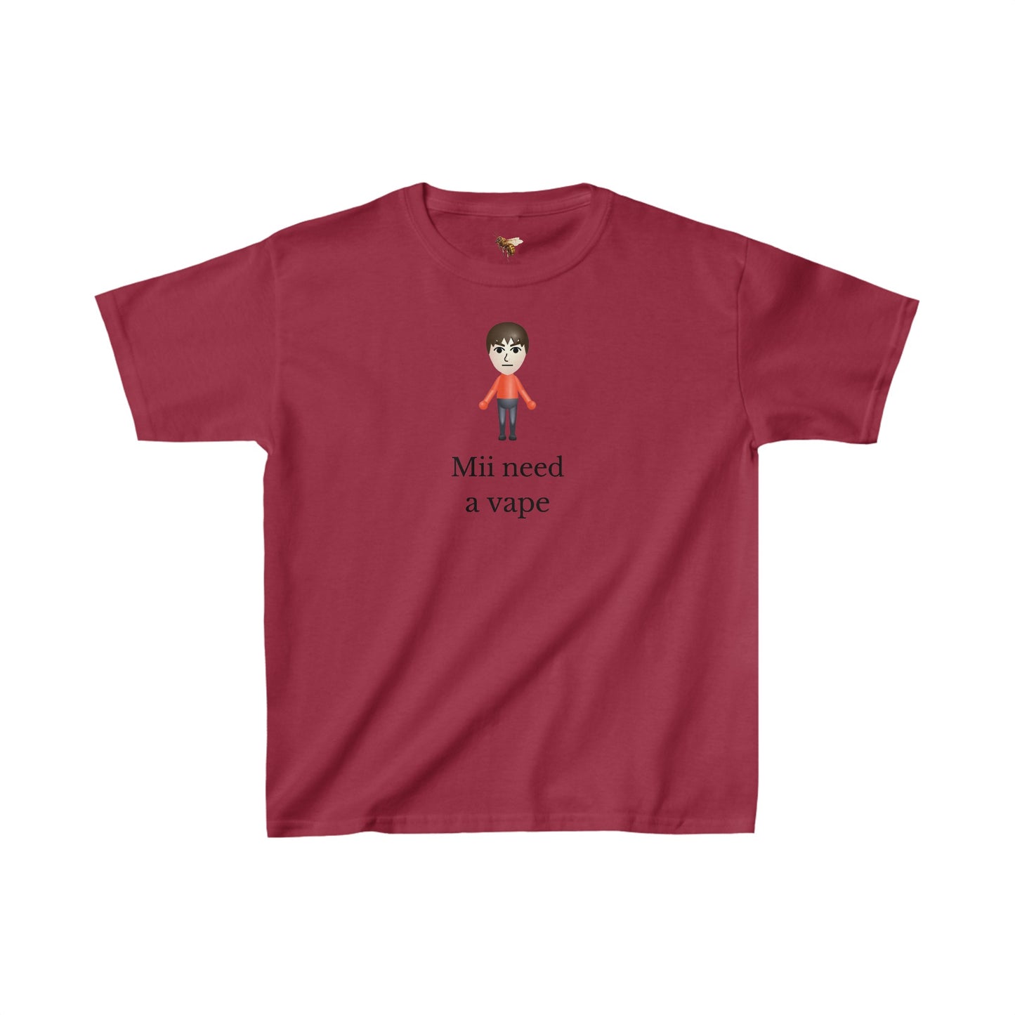 ‘Mii need a vape’ baby tee