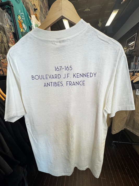 90s DU CAP EDEN ROCK RARE WASHED WHITE TEE