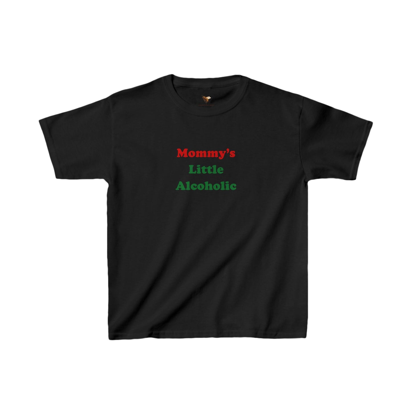 'MOMMY'S LITTLE ALCOHOLIC' baby tee