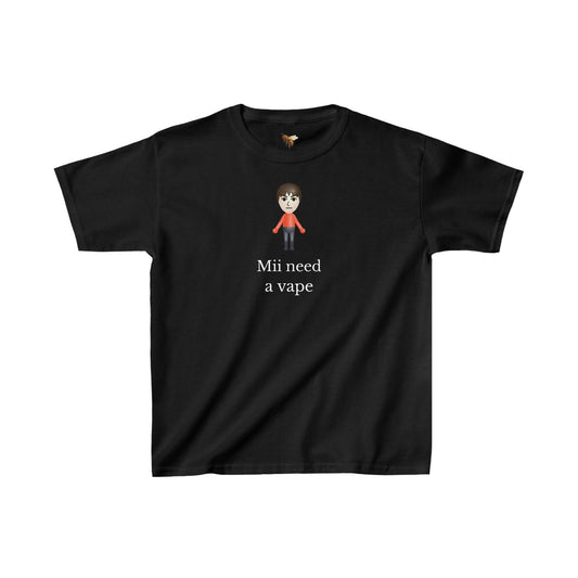 ‘Mii need a vape’ baby tee
