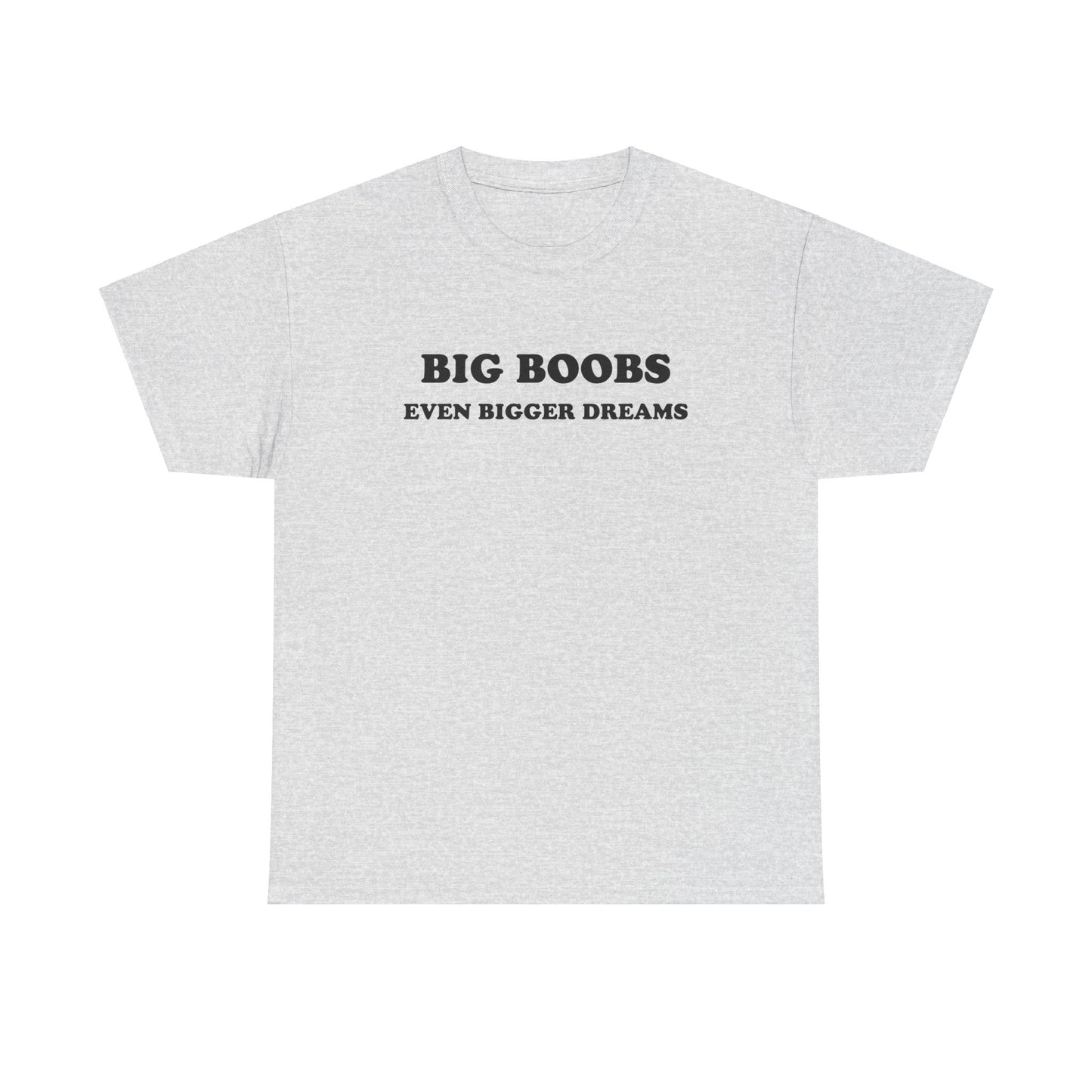 'BIG BOOBS BIGGER DREAMS' classic tee