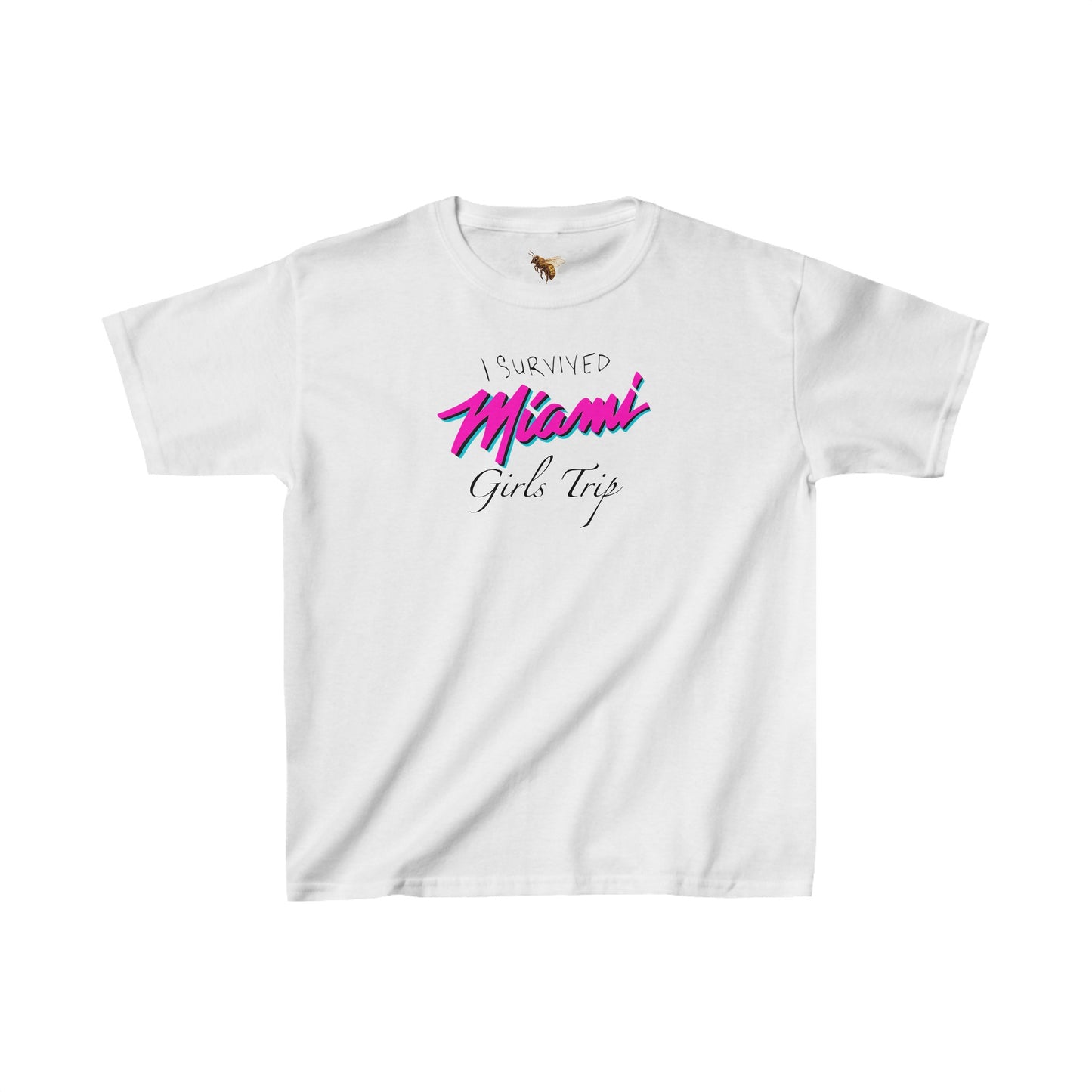 'I SURVIVED MIAMI GIRLS TRIP' baby tee