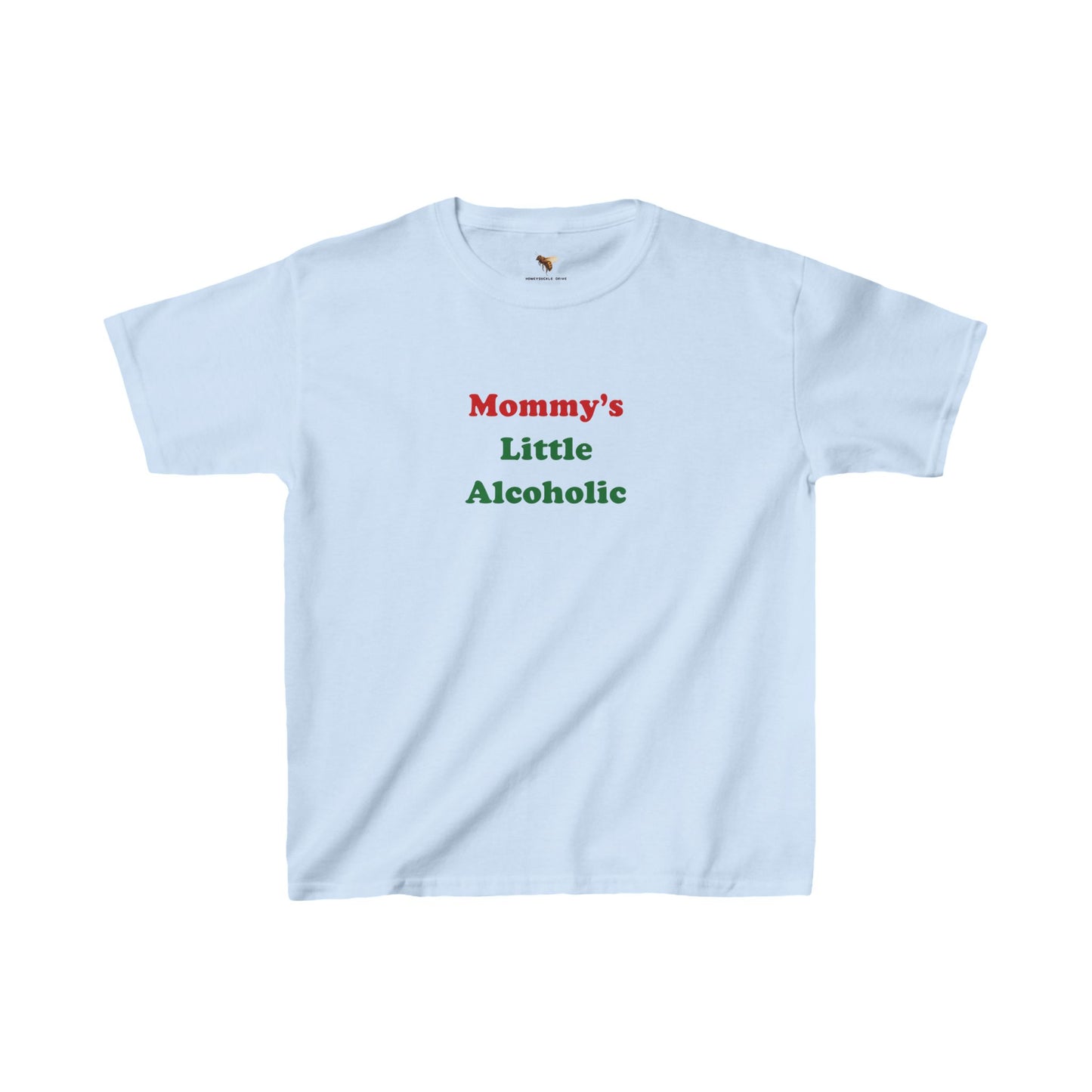 'MOMMY'S LITTLE ALCOHOLIC' baby tee