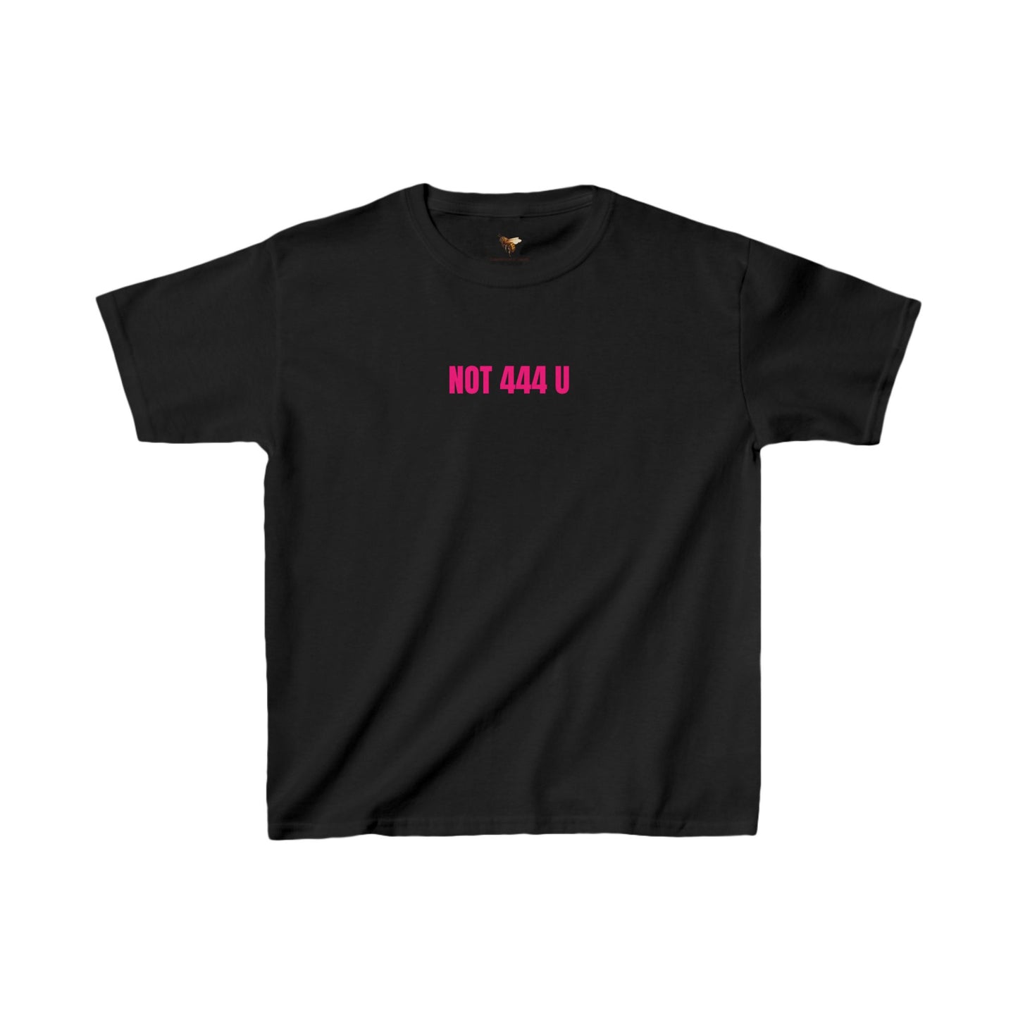 'NOT 444 U' baby tee