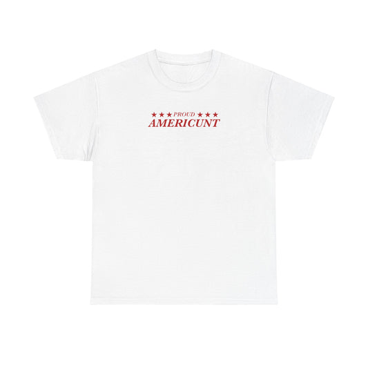 'PROUD AMERIC*NT' classic tee