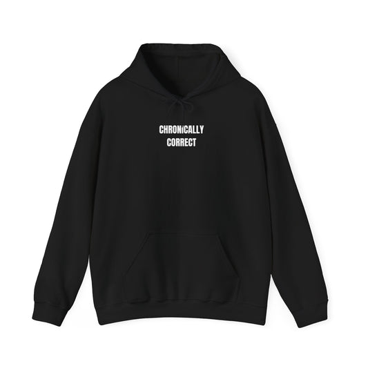 'CHRONICALLY CORRECT' hoodie