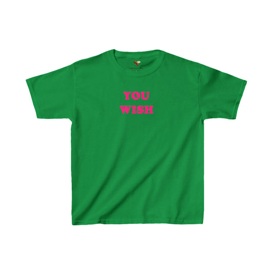 'YOU WISH' baby tee