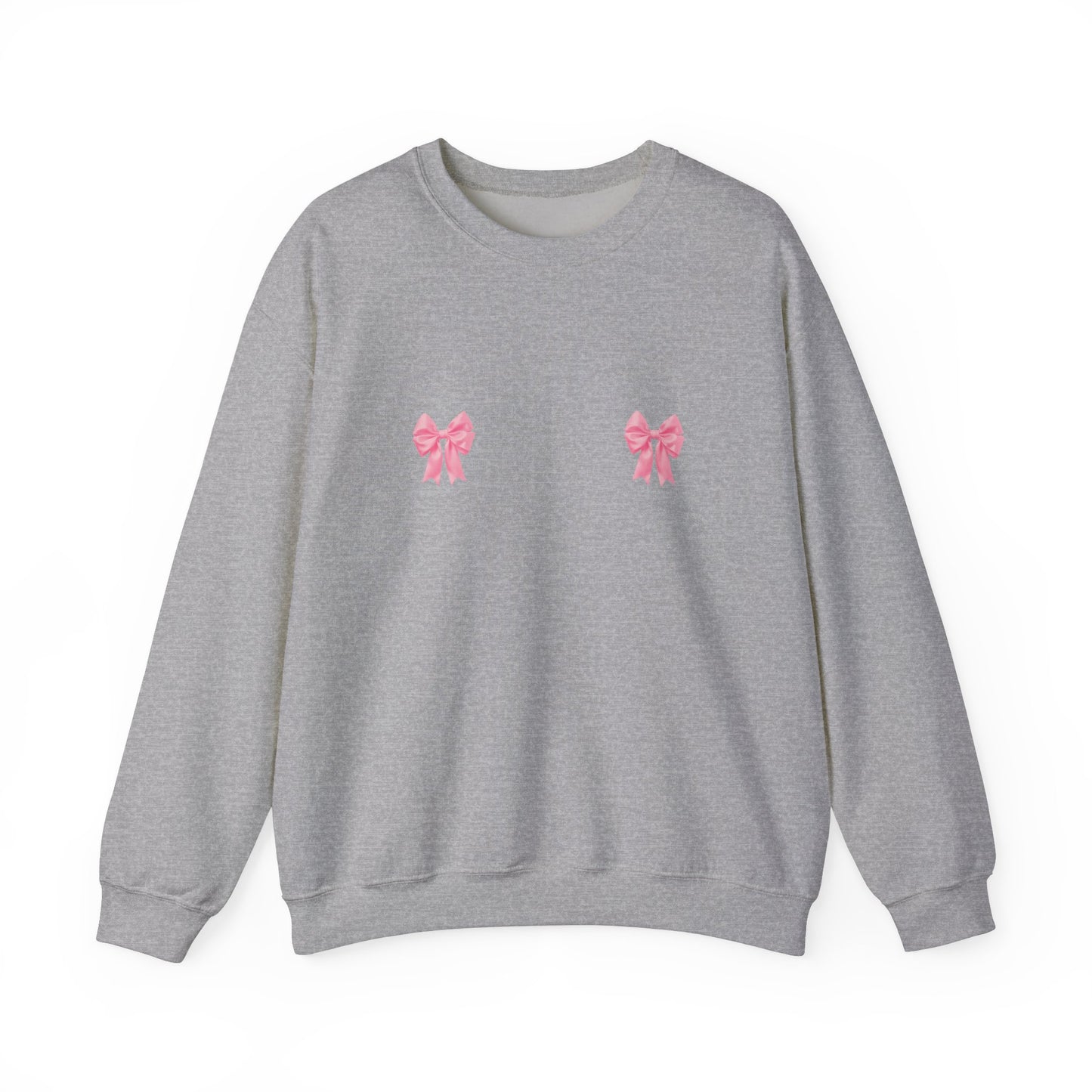 'BOW NIPS' crewneck