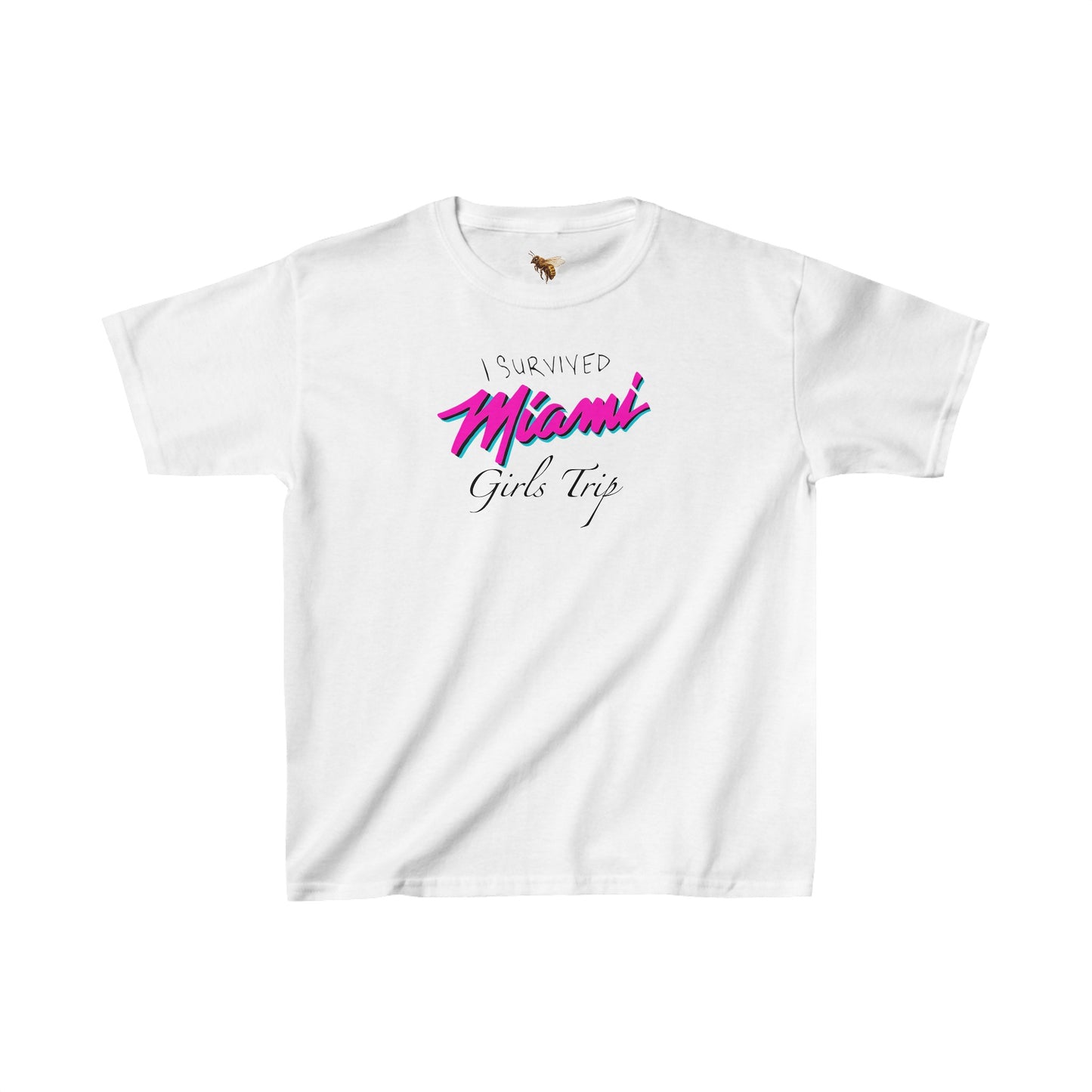 'I SURVIVED MIAMI GIRLS TRIP' baby tee