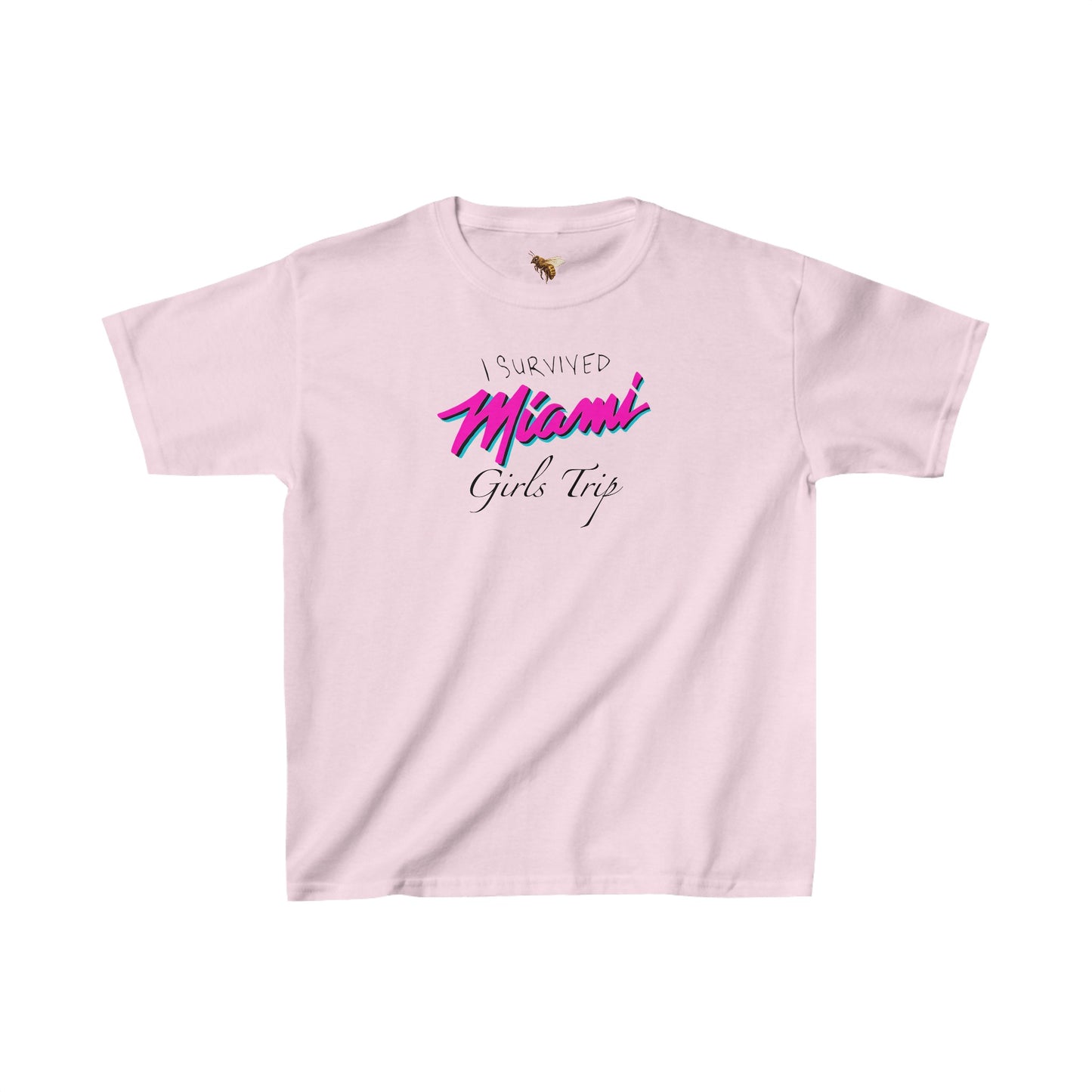 'I SURVIVED MIAMI GIRLS TRIP' baby tee