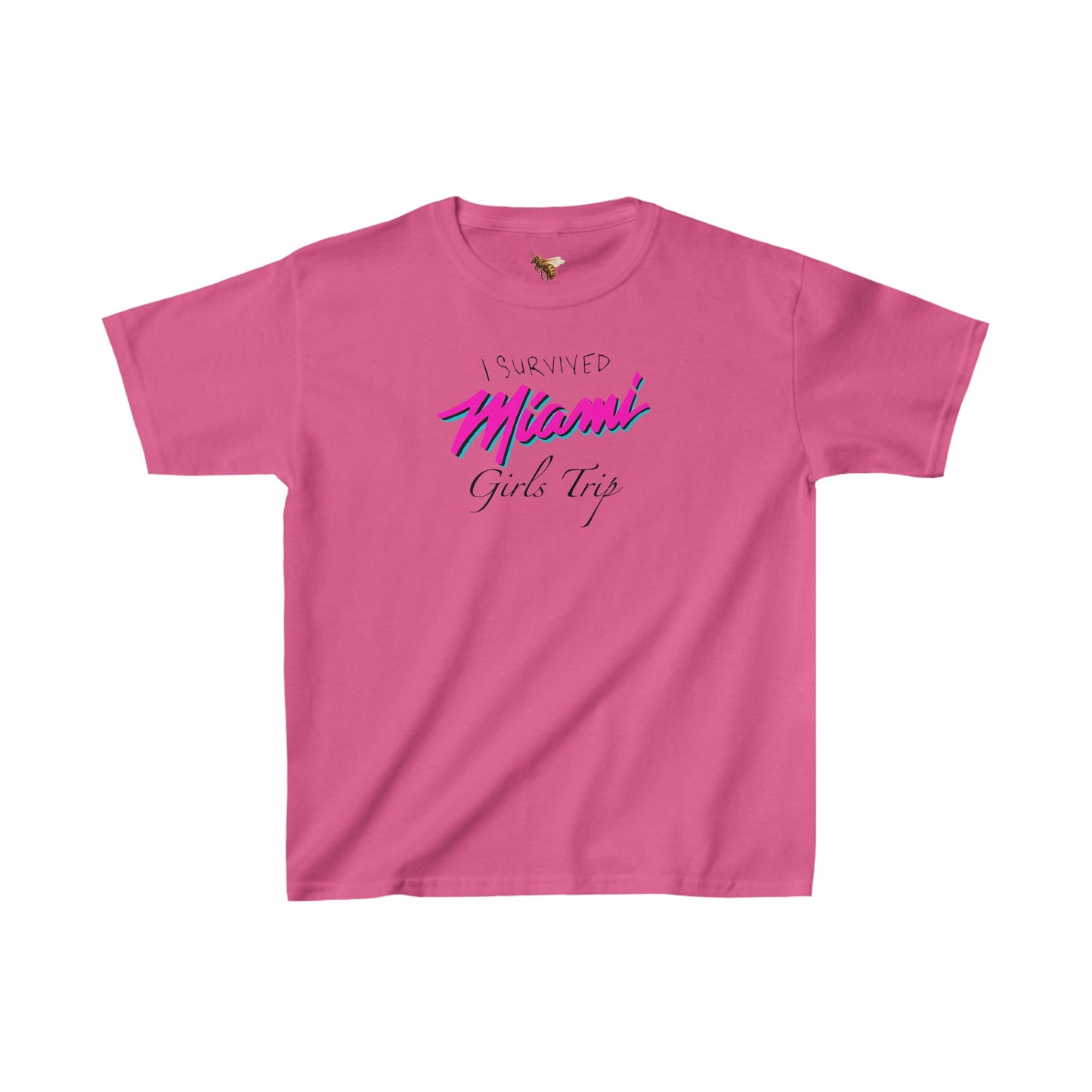 'I SURVIVED MIAMI GIRLS TRIP' baby tee