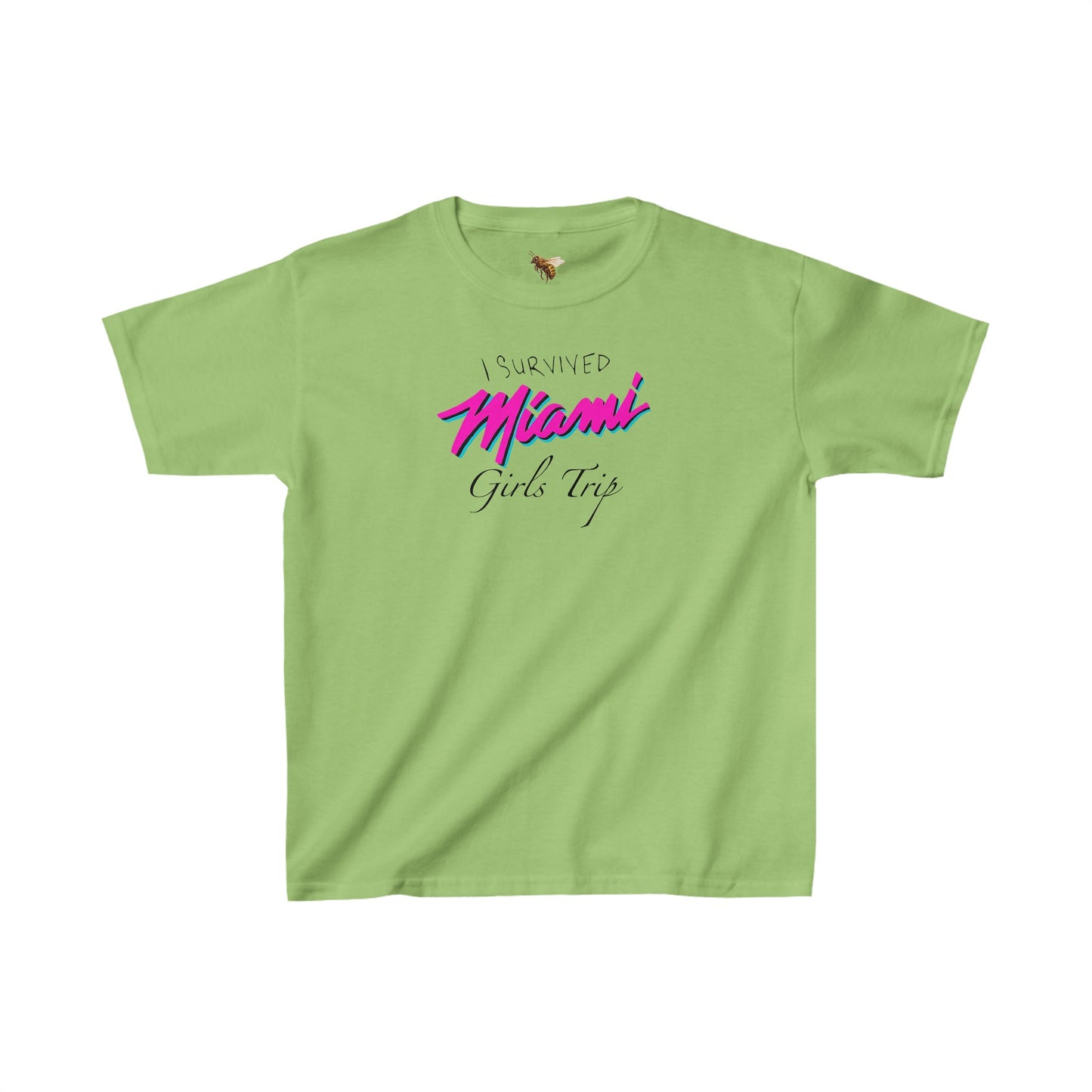 'I SURVIVED MIAMI GIRLS TRIP' baby tee