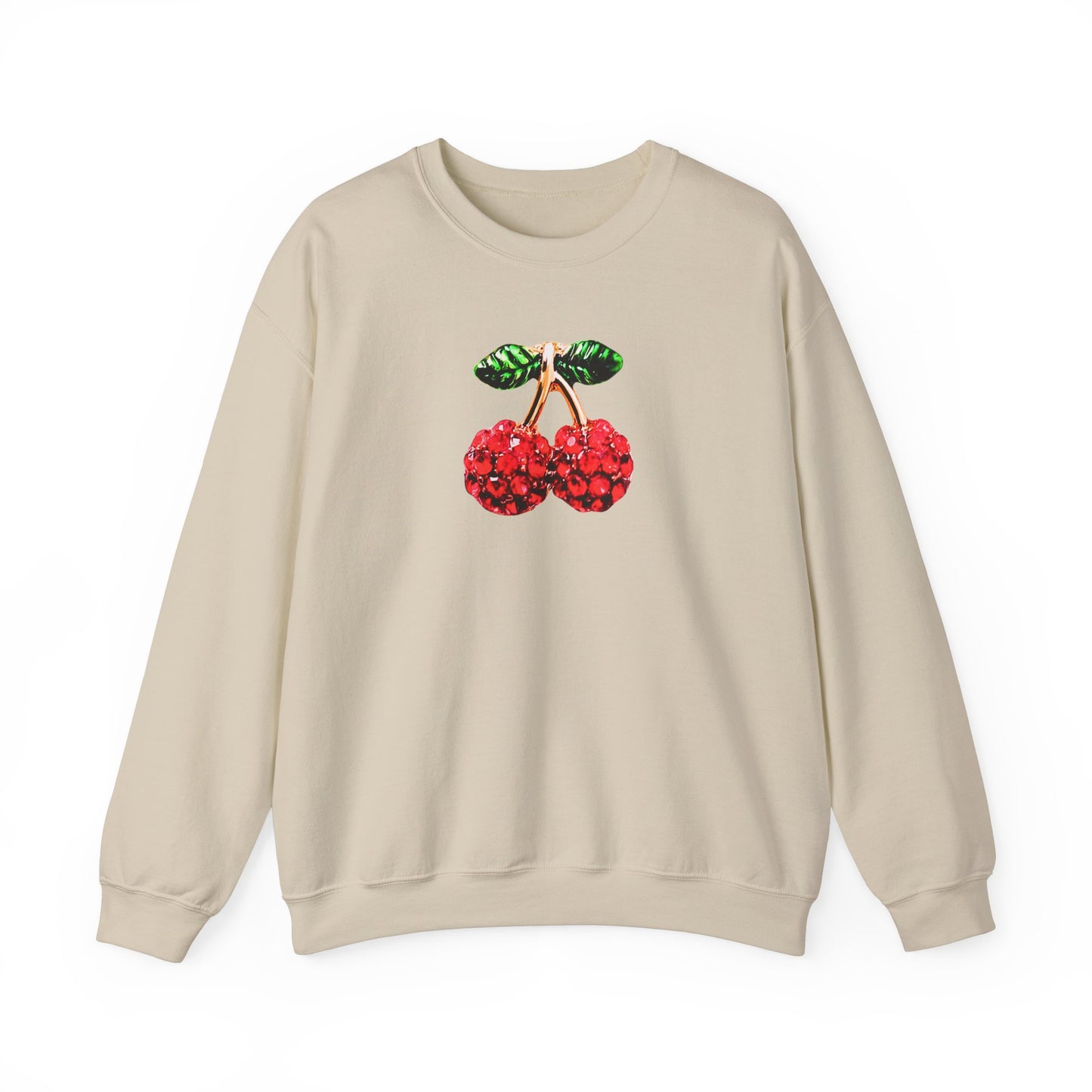 'CHERRY BLING' crewneck