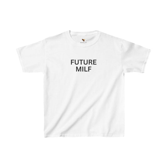 'FUTURE MILF' baby tee