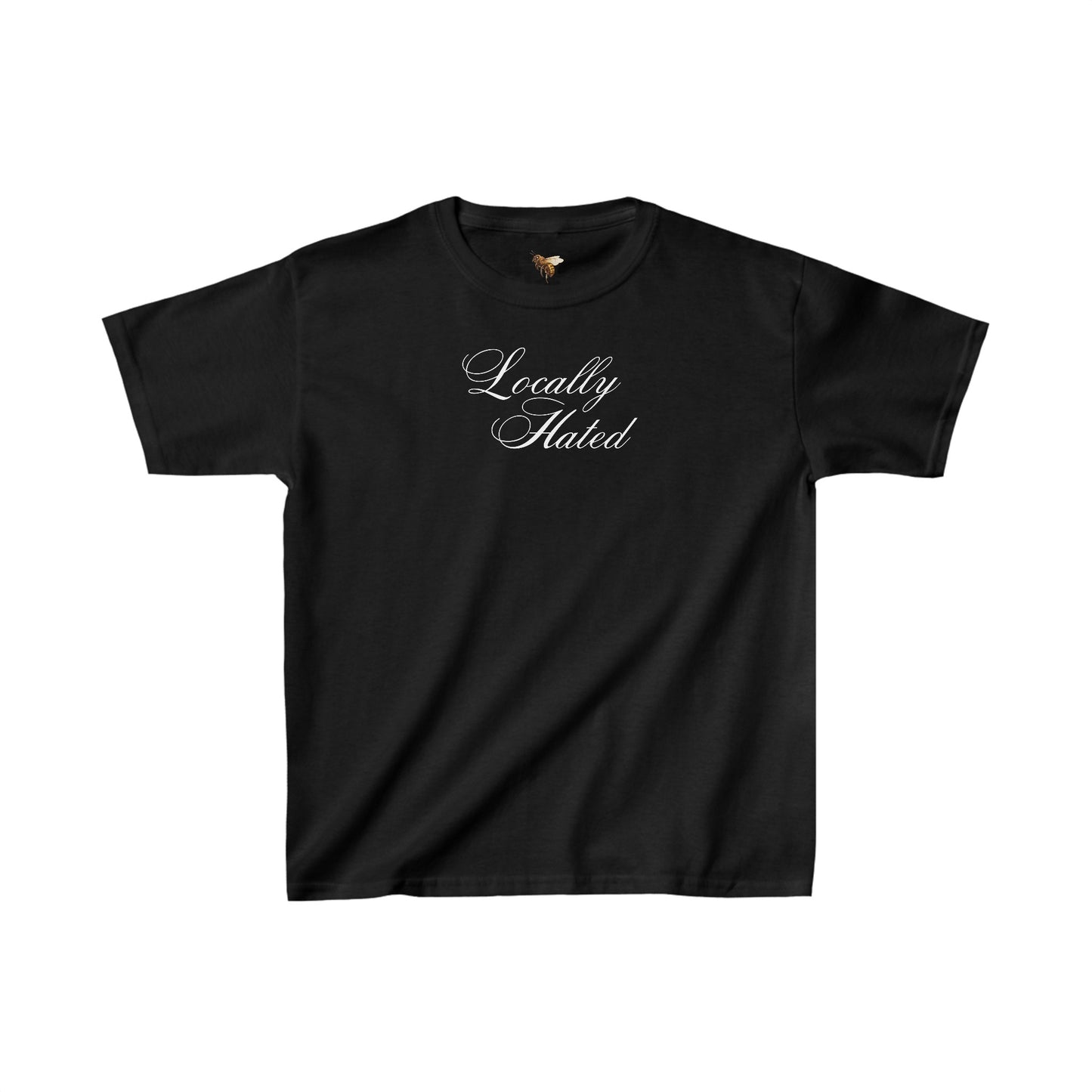 'LOCALLY HATED' baby tee