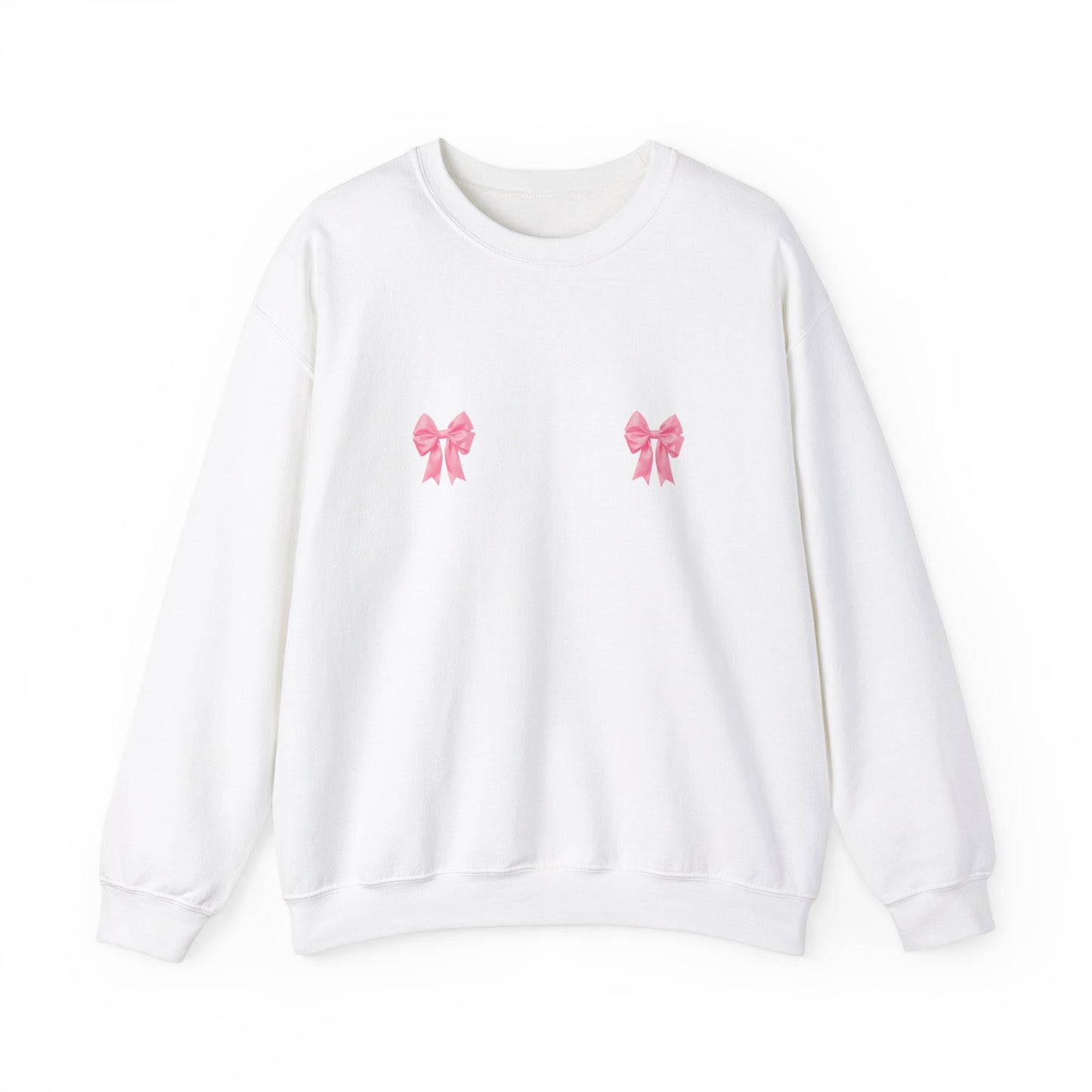 'BOW NIPS' crewneck