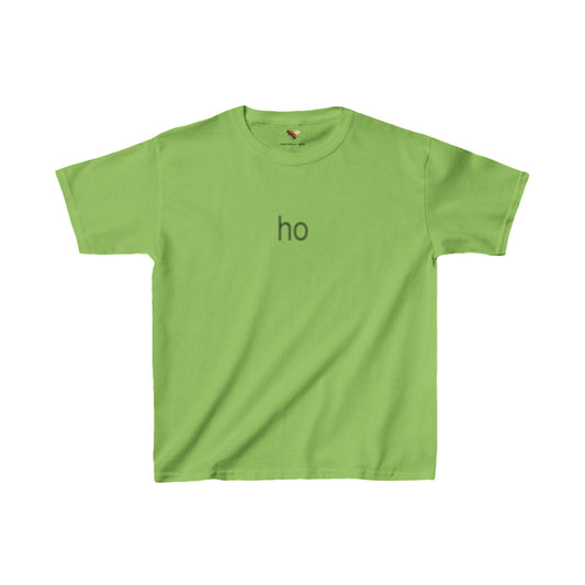 'ho' baby tee