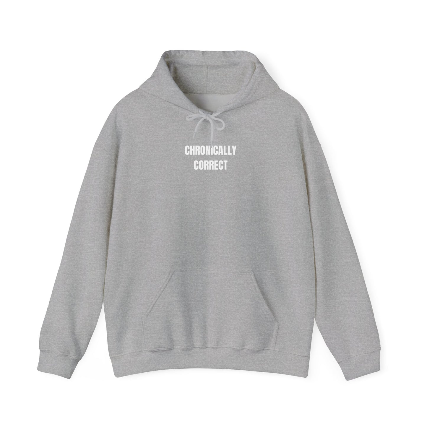 'CHRONICALLY CORRECT' hoodie