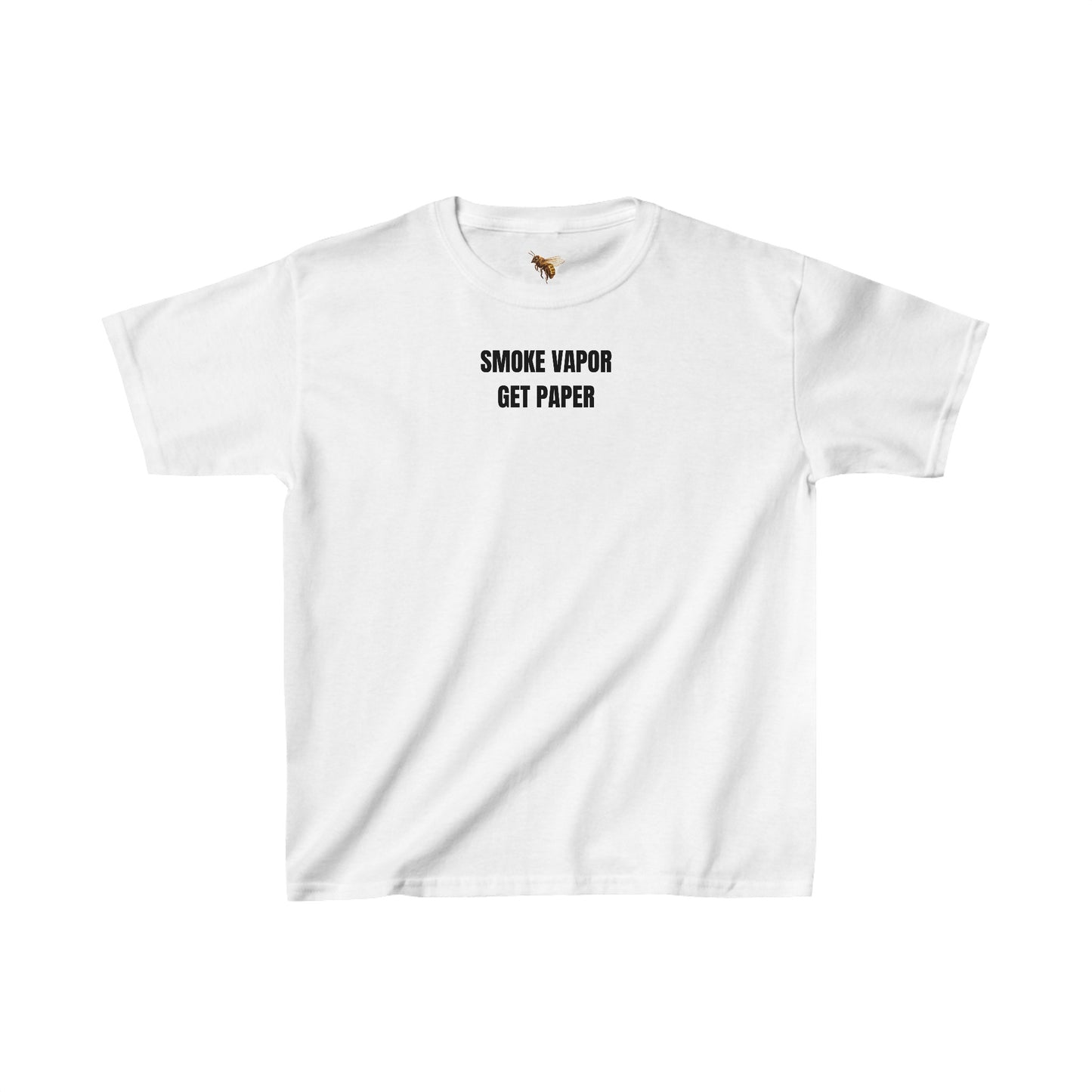 'SMOKE VAPOR GET PAPER' Baby Tee