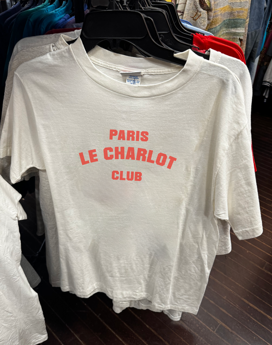 'LE CHARLOT CLUB PARIS' vintage tee
